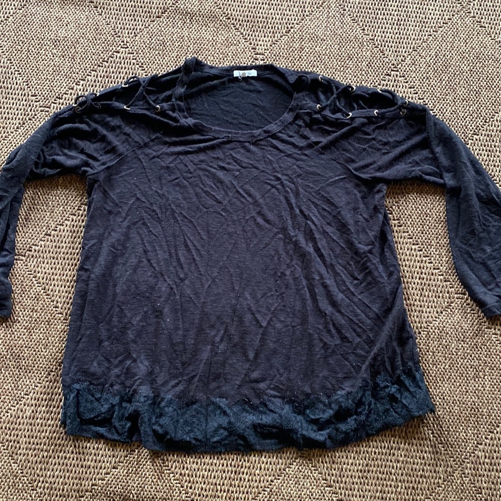 Maurice’s corset cold shoulder top